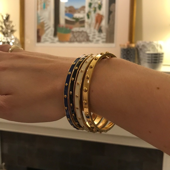 SET OF 4 Kate Spade ♠️ bangles - Picture 4 of 5